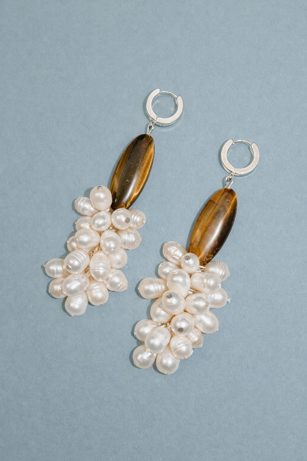 Wild Bloom Pearl Earrings