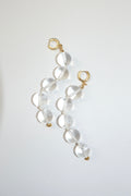 Clear Long Earrings