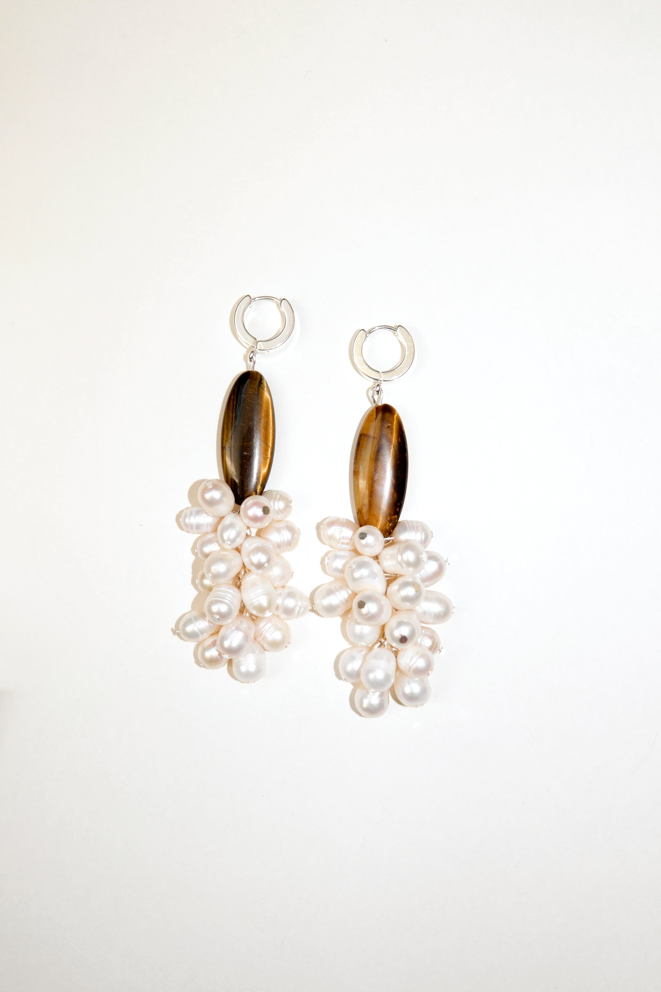 Wild Bloom Pearl Earrings